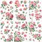 12 Sheets Flowers Rub on Transfers for Crafts and Furniture (colorful)